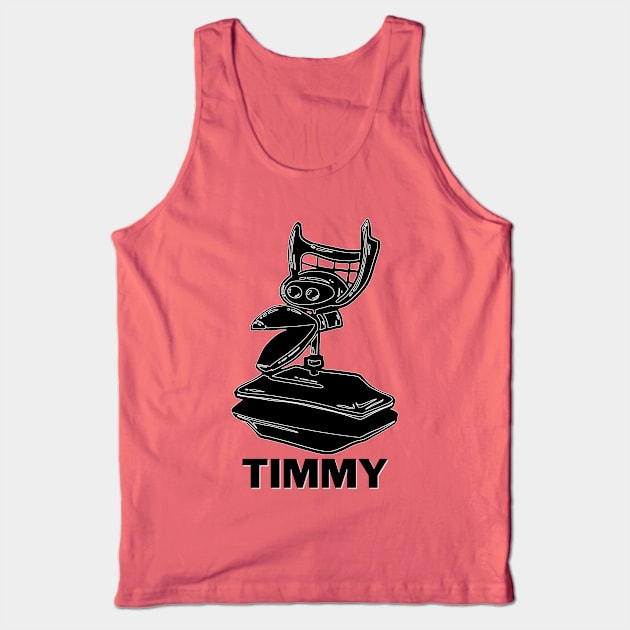 Timmy - Crow T Robot's Dark Specter Friend Tank Top by TJWDraws